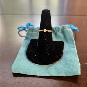 Elegant White Gold Diamond Ring